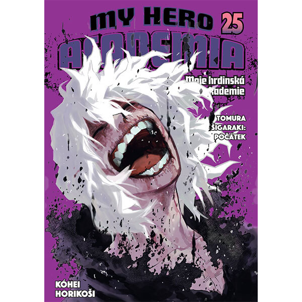 Obálka knihy My Hero Academia: Moje hrdinská akademie 25 - Tomura Šigaraki: Počátek
