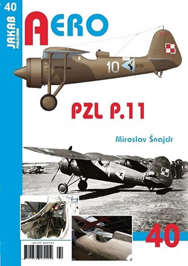 Obálka knihy PZL P.11