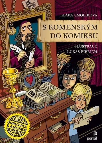 Obálka knihy S Komenským do komiksu