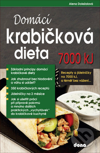 Obálka knihy Domácí krabičková dieta 7000 kJ