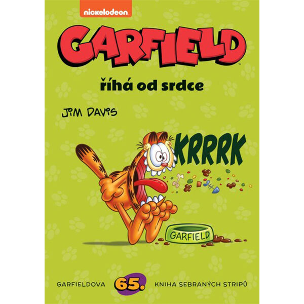 Obálka knihy Garfield 65 - Garfield říhá od srdce