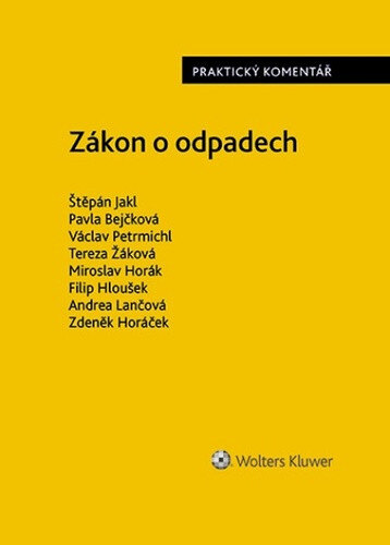 Obálka knihy Zákon o odpadech Praktický komentář