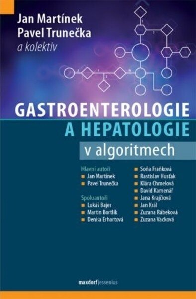 Obálka knihy Gastroenterologie a hepatologie v algoritmech
