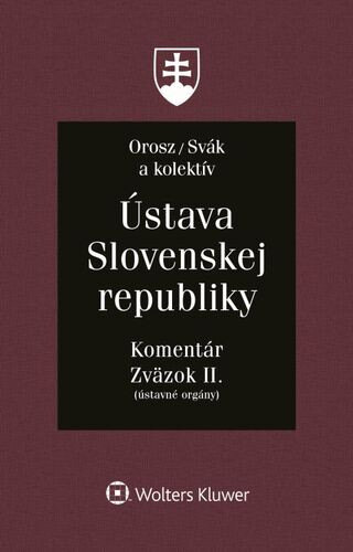 Obálka knihy Ústava Slovenskej republiky