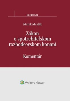 Obálka knihy Zákon o spotrebiteľskom rozhodcovskom konaní