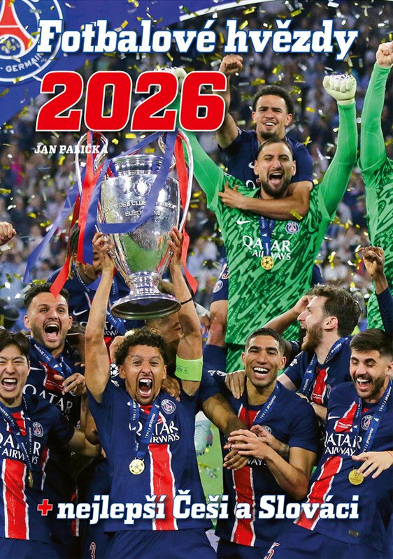 Obálka knihy Fotbalové hvězdy 2026