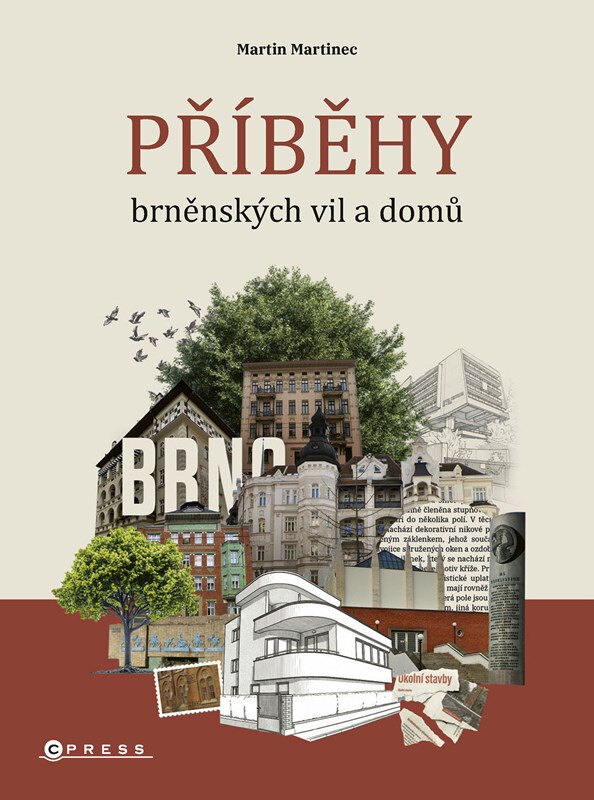 Obálka knihy Příběhy brněnských vil a domů
