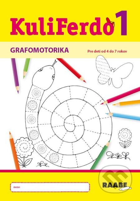 Obálka knihy Kuliferdo - Grafomotorika 1  