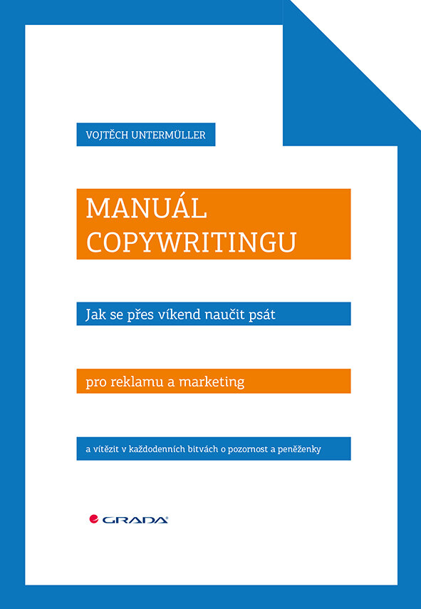 Obálka knihy Manuál copywritingu