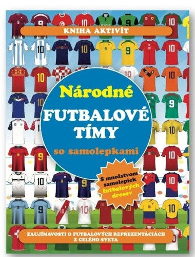 Obálka knihy Národné futbalové tímy so samolepkami