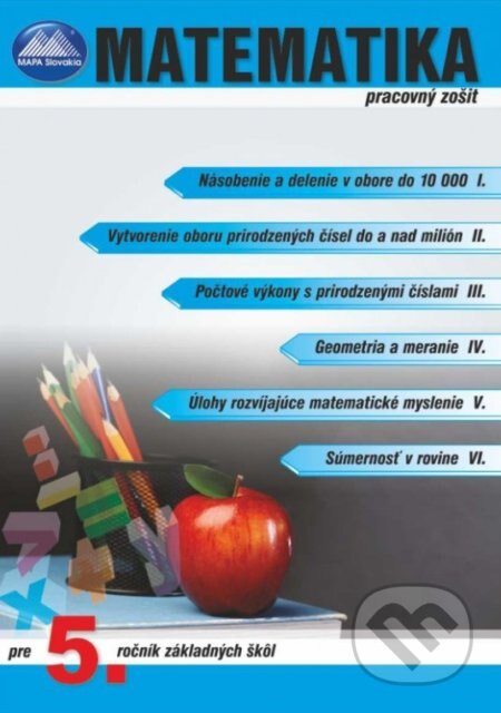 Obálka knihy Matematika 5 - Pracovný zošit