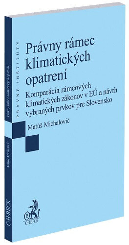 Obálka knihy Právny rámec klimatických opatrení