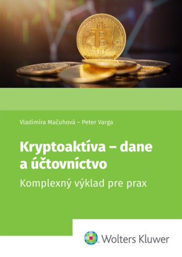Obálka knihy Kryptoaktíva Dane a účtovníctvo