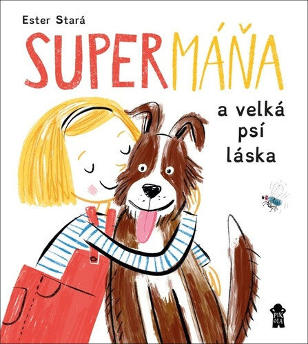 Obálka knihy SuperMáňa a velká psí láska