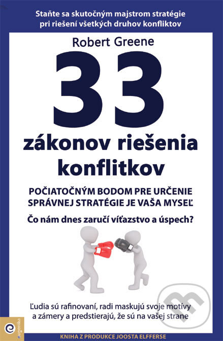 Obálka knihy 33 zákonov riešenia konfliktov