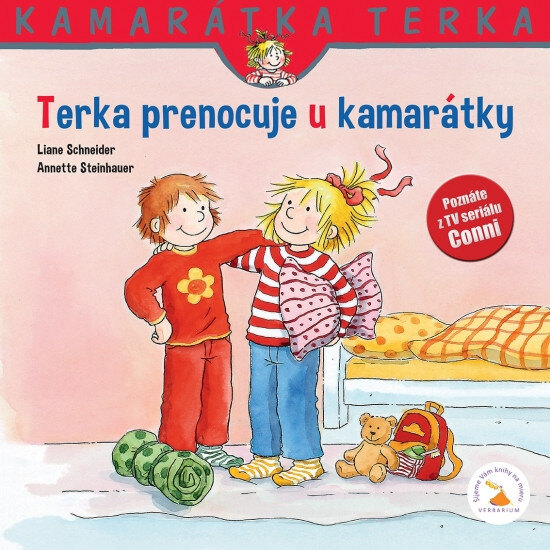 Obálka knihy Terka prenocuje u kamarátky 18. diel