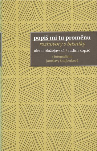 Obálka knihy Popiš mi tu proměnu