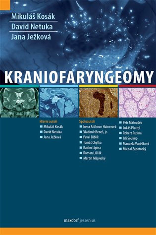 Obálka knihy Kraniofaryngeomy
