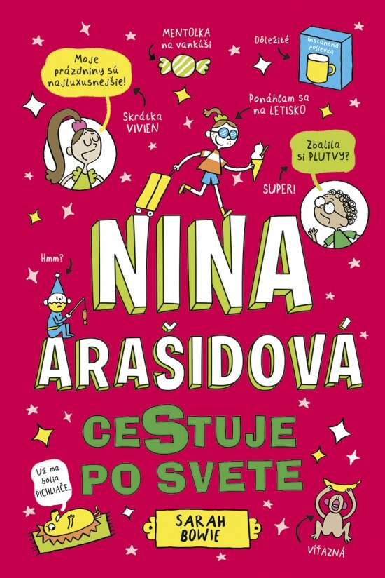 Obálka knihy Nina Arašidová cestuje po svete
