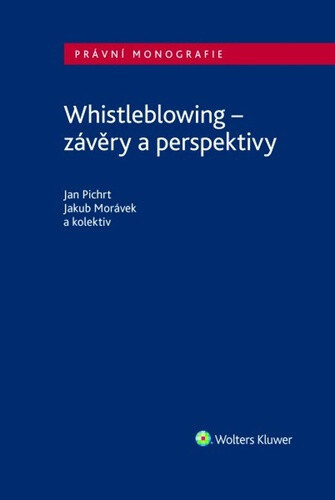 Obálka knihy Whistleblowing