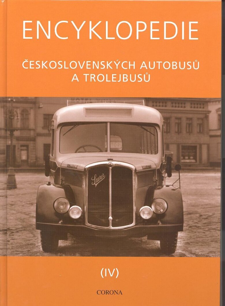 Obálka knihy Encyklopedie československých autobusů a trolejbusů IV