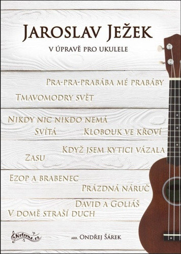 Obálka knihy Jaroslav Ježek v úpravě pro ukulele