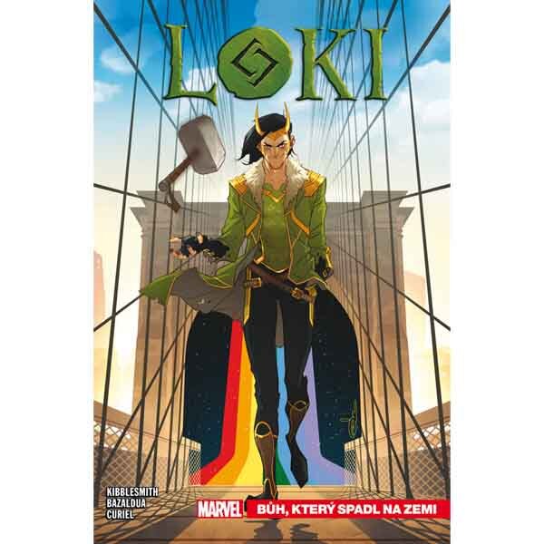 Obálka knihy Loki: Bůh, který spadl na Zemi