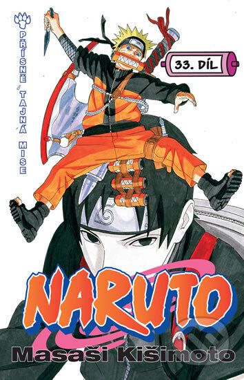 Obálka knihy Naruto 33: Přísně tajná mise
