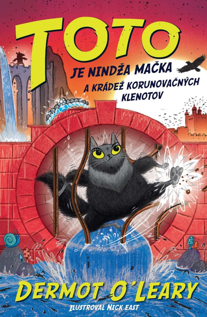 Obálka knihy Toto je nindža mačka a krádež korunovačných klenotov (Toto je nindža mačka 4)