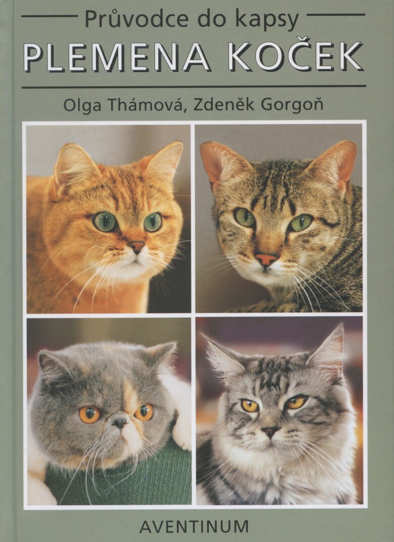Obálka knihy Plemena koček