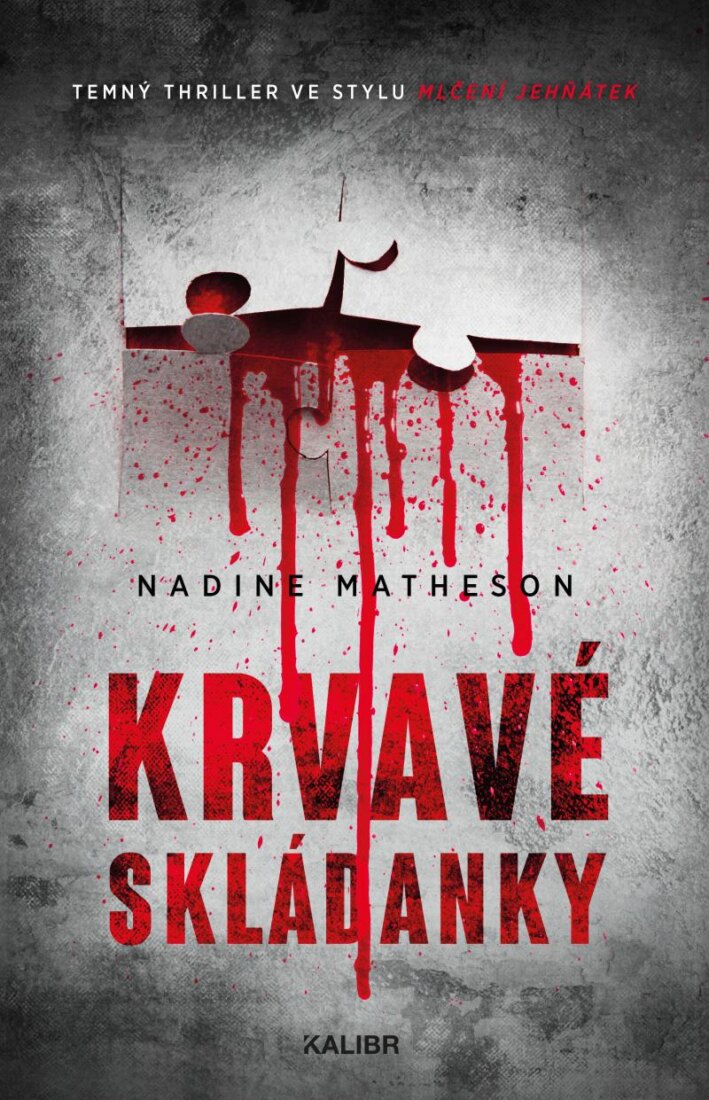 Obálka knihy Krvavé skládanky