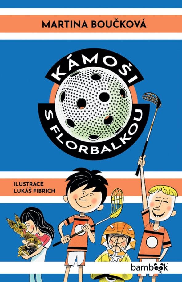 Obálka knihy Kámoši s florbalkou
