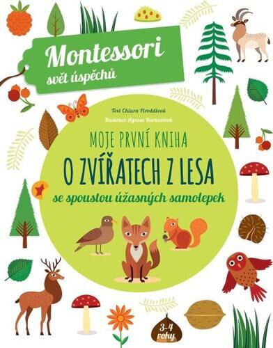Obálka knihy Moje první kniha o zvířatech z lesa