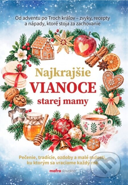 Obálka knihy Najkrajšie Vianoce starej mamy