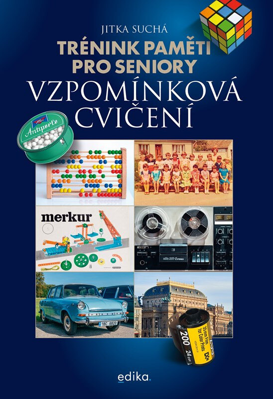 Obálka knihy Trénink paměti pro seniory: Vzpomínková cvičení