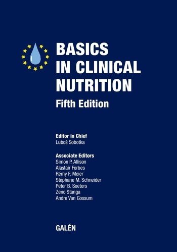Obálka knihy Basics in clinical nutrition, Fifth edition