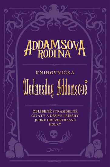 Obálka knihy Addamsova rodina - Knihovnička Wednesday