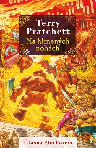 Obálka knihy Na hlinených nohách (Úžasná Plochozem 21, Mestská stráž 3 )
