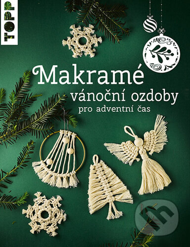 Obálka knihy Makramé vánoční ozdoby