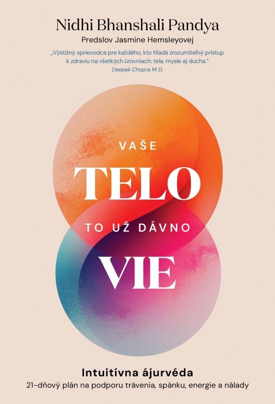 Obálka knihy Vaše telo to už dávno vie
