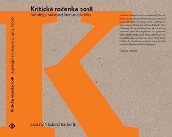 Obálka knihy Kritická ročenka 2018. Antológia súčasnej literárnej kritiky