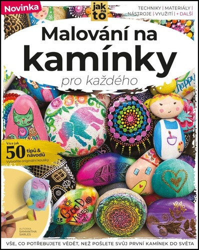 Obálka knihy Malování na kamínky pro každého