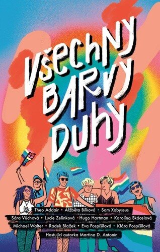Obálka knihy Všechny barvy duhy