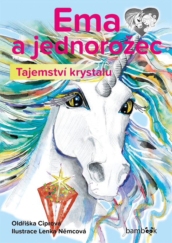 Obálka knihy Ema a jednorožec - Tajemství krystalu