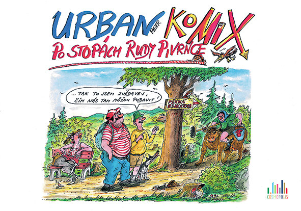 Obálka knihy Po stopách Rudy Pivrnce - KoMIX