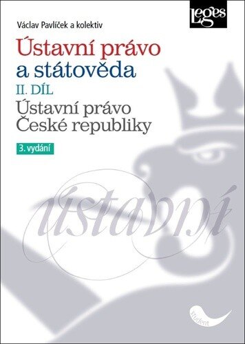 Obálka knihy Ústavní právo a státověda II. díl