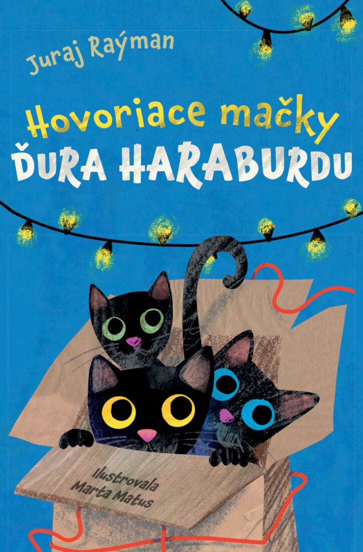 Obálka knihy Hovoriace mačky Ďura Haraburdu