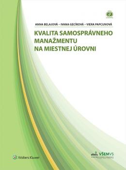 Obálka knihy Kvalita samosprávneho manažmentu na miestnej úrovni