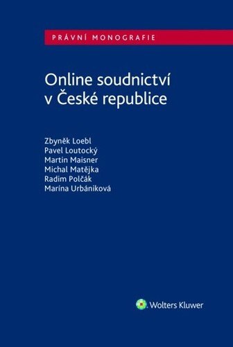 Obálka knihy Online soudnictví v České republice