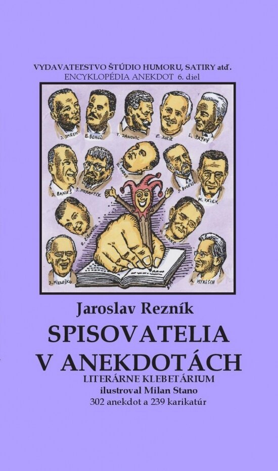 Obálka knihy Spisovatelia v anekdotách